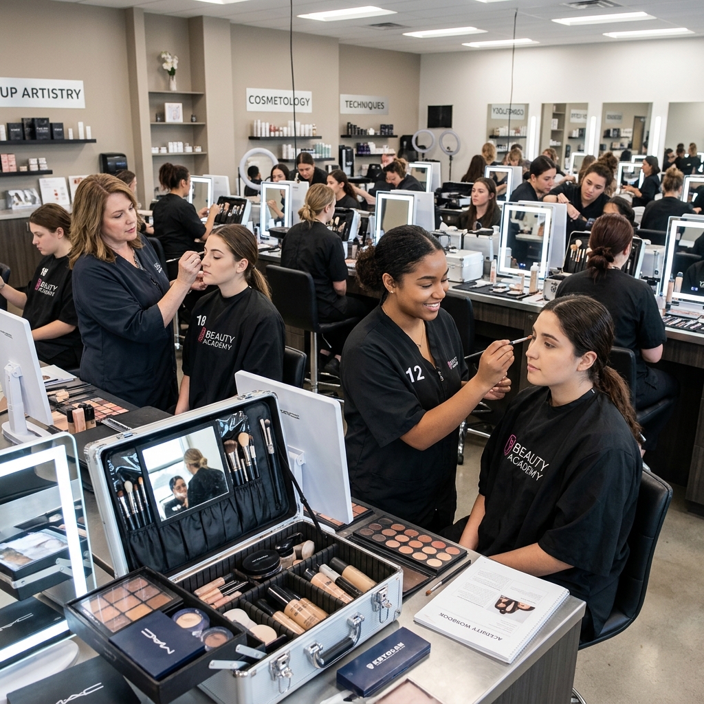 Glamour Beauty Academy Training Session